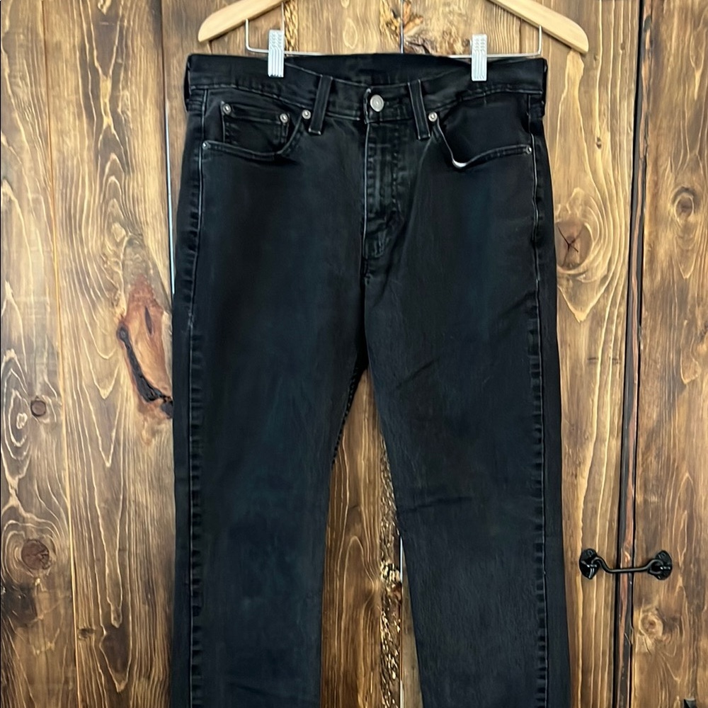 Levi's 514 Black Straight Jeans Classic Style